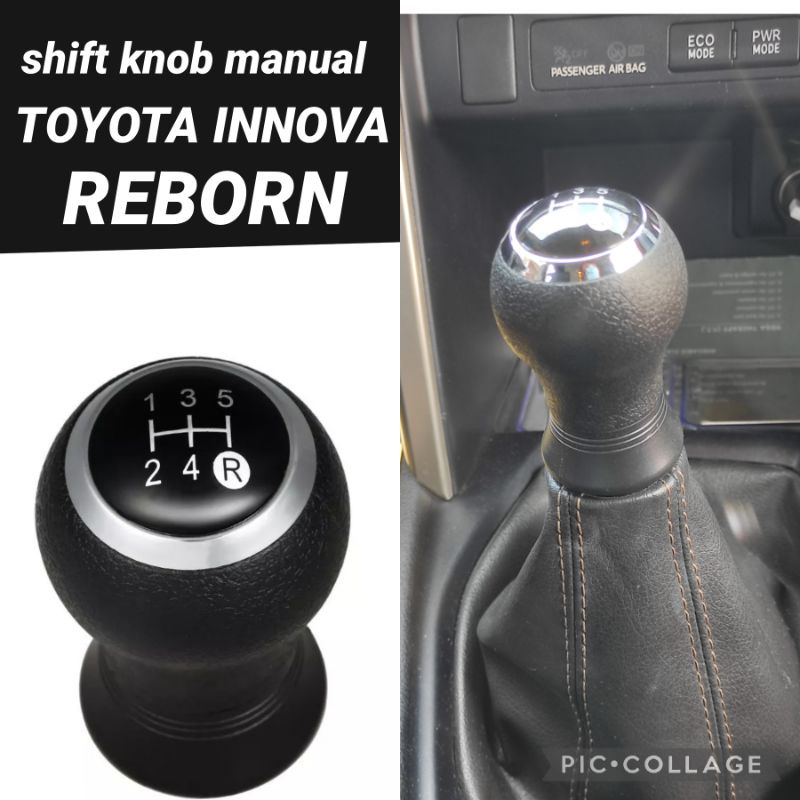 shift knob manual TOYOTA INNOVA REBORN shift knop tongkat persneling