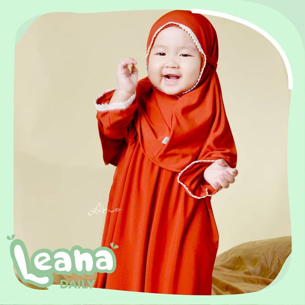 GAMIS ANAK POLOS ORGINAL LEANA AAHVA