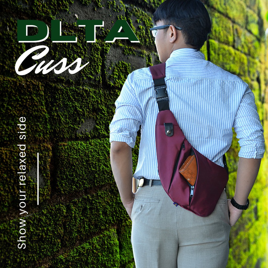 DLTA CUSS | Tas Slempang Pria Keren