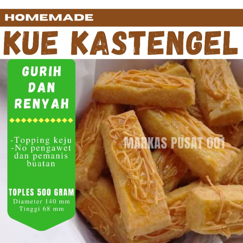 

kue kastengel 500 gram kue gurih kue kering kue nastar kue putri salju kue lebaran berat 500gr setengah kilo kg