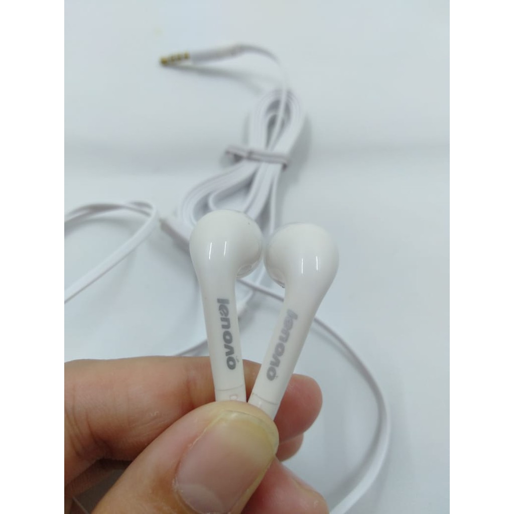 Headset Lenovo Extra Bass Audio Jack 3.5mm