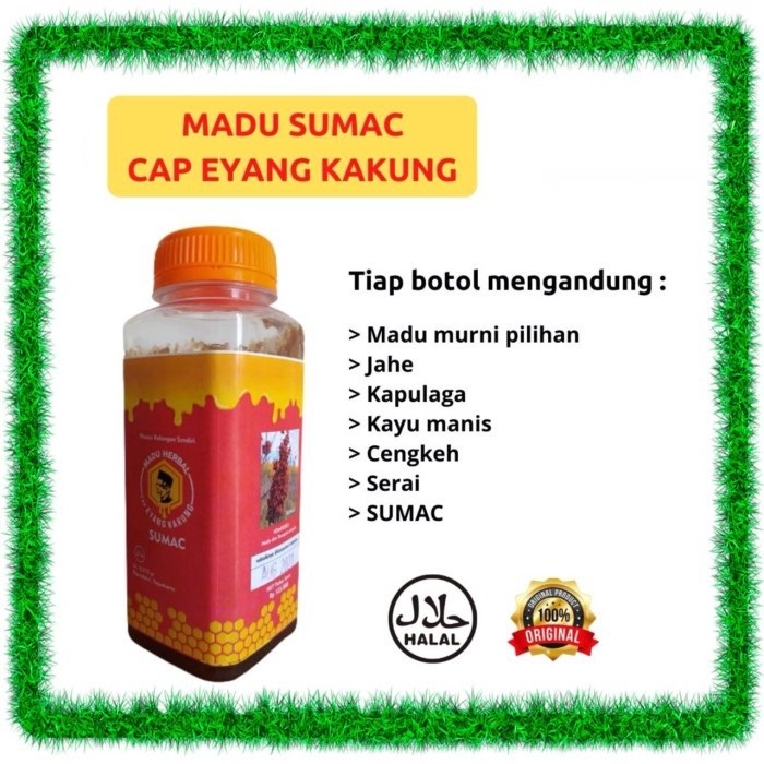 

MADU SUMAC HERBAL CAP EYANG KAKUNG MADU REMPAH