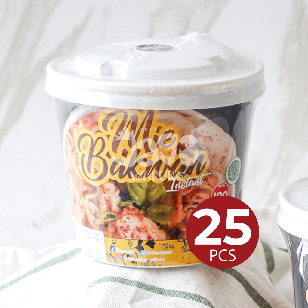 

Cheebot Mie Bakwan Blackpepper 25pcs - Jago Warung
