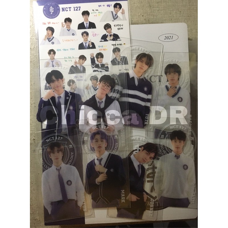 

WTS BACK TO SCHOOL NCT127 (bookmark&sticker diy)