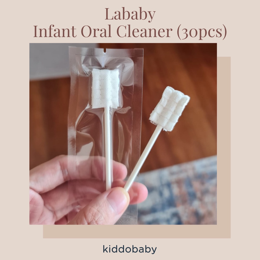 Lababy Infant Oral Cleaner (30pcs) | Pembersih Mulut Bayi