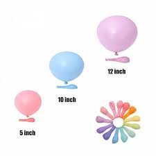 Balon Macaron Mix 12inch Per 10pcs /Balon Macaron /Balon /Dekorasi Balon