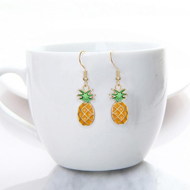 ★ODS★ FA28  Anting Piercing Desain Aneka Buah Bahan Akrilik Gaya fashion  Korea  Wanita