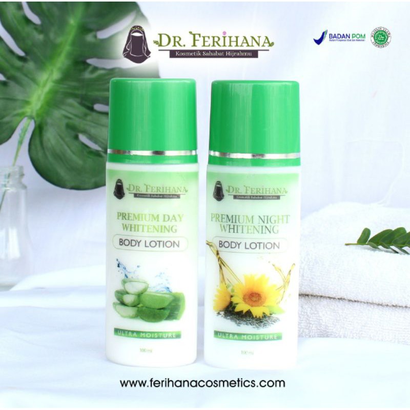 PREMIUM WHITENING HANDBODY LOTION by dr. ferihana