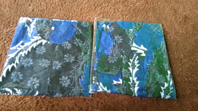 Batik Couple Gamis Kemeja Original