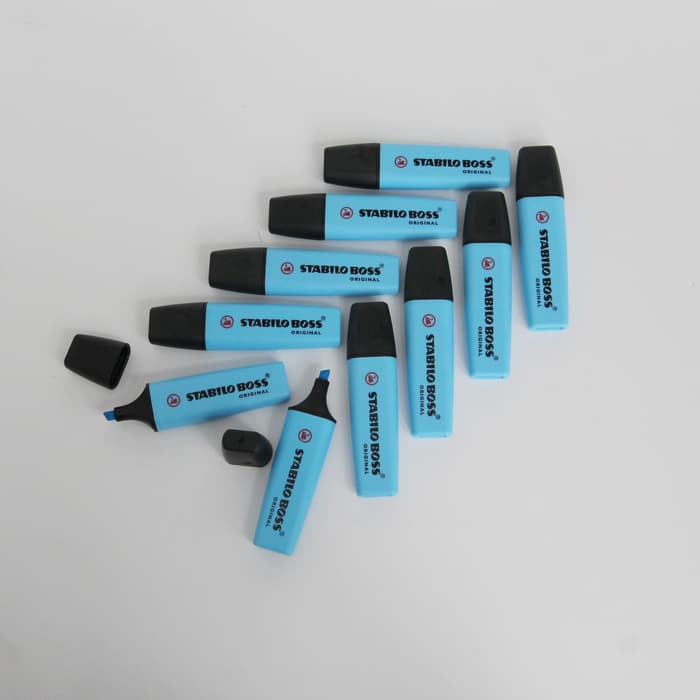 

Stabilo Pulpen - Stabilo Warna Warni - Highlighter Stabilo Boss Blue Set 10 Shrink Produk Terbaik