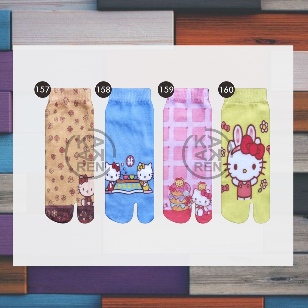 Kaos Kaki Jempol Anak Printing Karakter Hello Kitty I