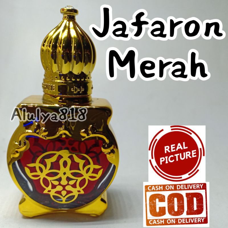 Minyak Misik JAFARON MERAH Asli 100% Murni Original