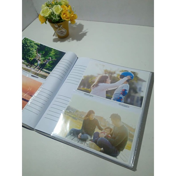 [ MURAH ] ALBUM FOTO MINIMALIS 4R ISI 40 POCKET LILY FLOWERS