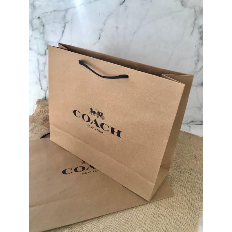 

PAPER BAG COACH Sz 30 Cm (Large)