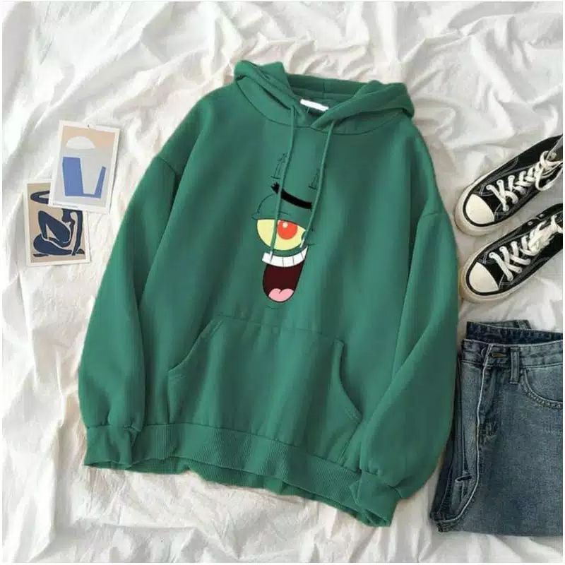 SPONGEBOB SQUAD SWEATER HOODIE UNISEX TERMURAH TERLARIS'