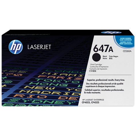 Toner HP 647A Black Original CE260A