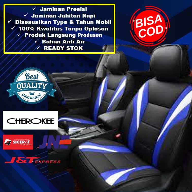 SARUNG JOK MOBIL CHEVROLET CAPTIVA KULIT SINTETIC MYO/CHEROKEE/AIKEN ANTI AIR 100% TANPA OPLOSAN