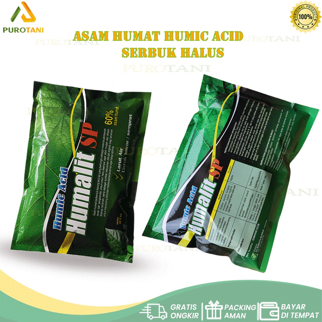 Power Soil Pembenah Tanah Humalit SP Pupuk Organik Asam Humat Humic Acid 60%