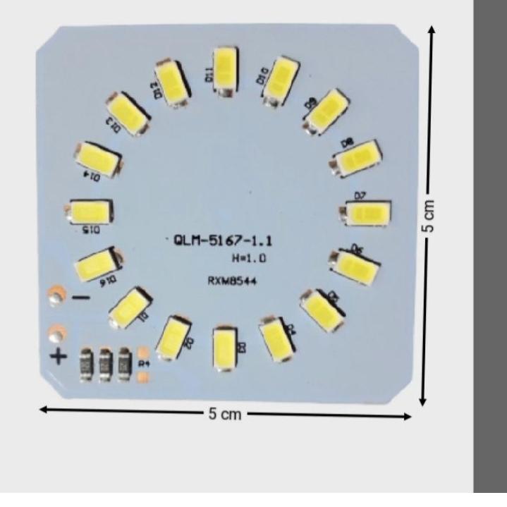 Stock Banyak 70PNP DIY pcb led smd dc 3,7 volt alumunium terang 043 Dijual Murah