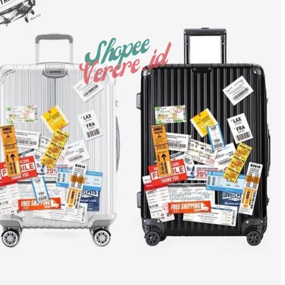 

Berkualitas! Sticker Koper Lucu