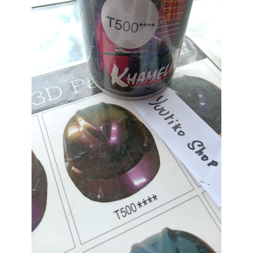 Pilok Samurai Cat Samurai Paint Khameleon T500 Pylok Pilox Cat Semprot Warna Bunglon 3 Warna Lebih