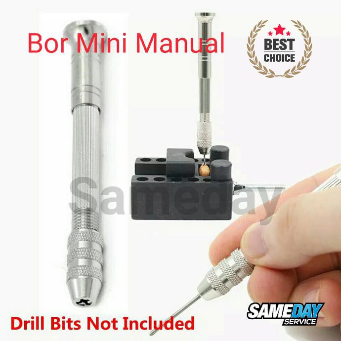 Terbaru - Bor Tangan Mini Micro Bor PCB Twist Micro Drill