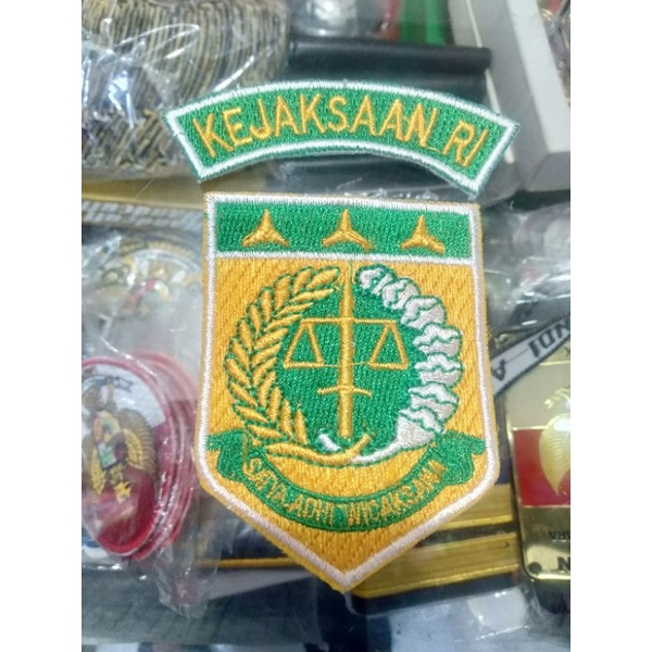 bed kejaksaan lambang kejaksaan bordir