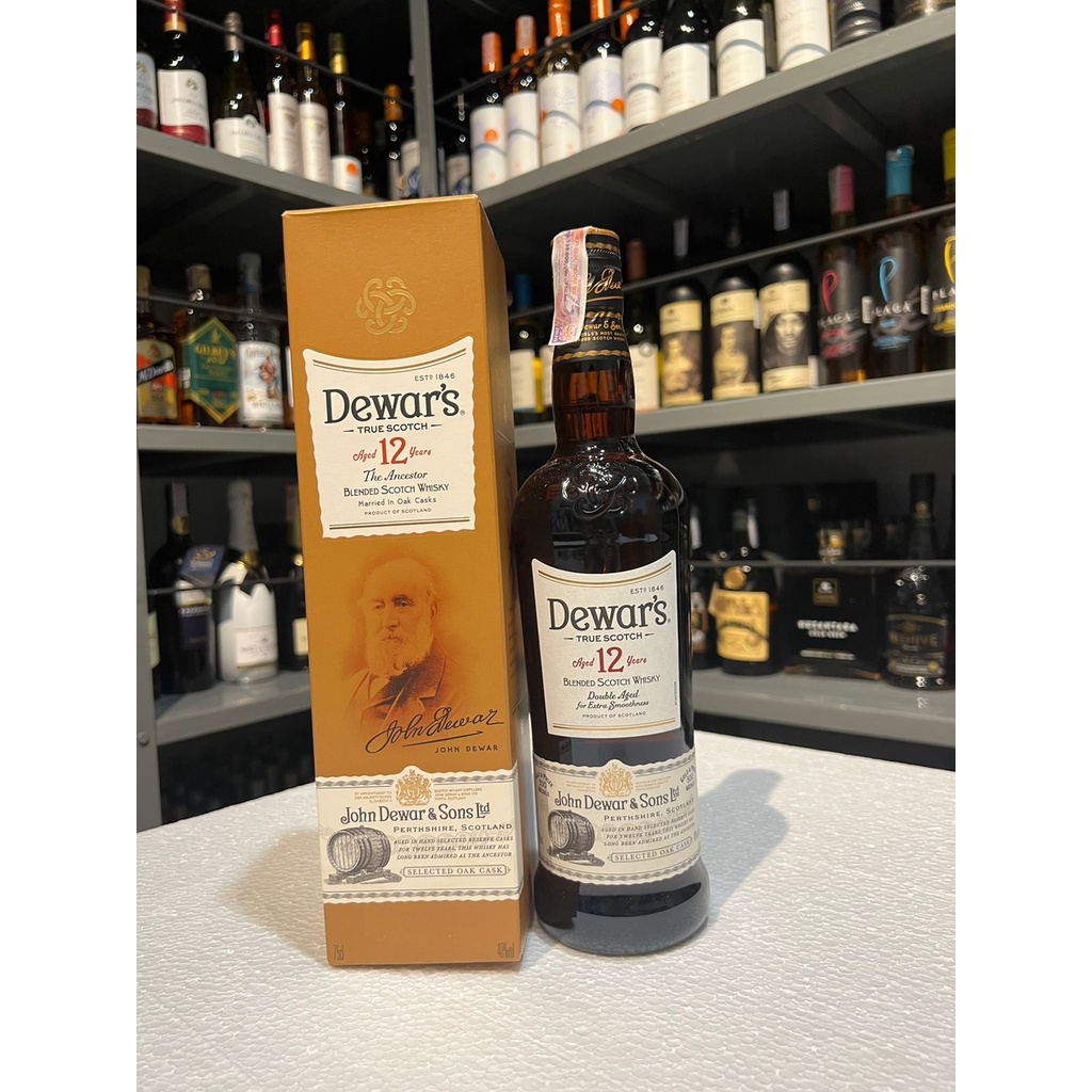 DEWAR'S / DEWARDS AGED 12 YEARS OLD YO BLENDED SCOTCH WHISKY