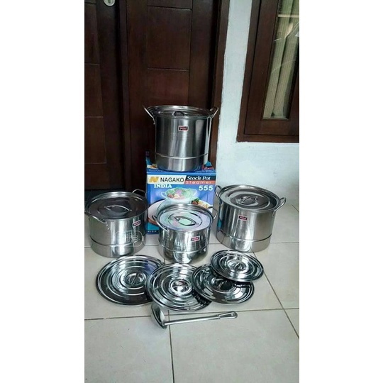 Stock Pot Steamer 555 (NAGAKO)
