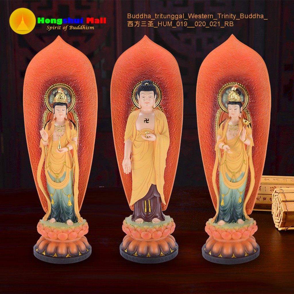 

Buddha_tritunggal_Western_Trinity_Buddha_西方三圣_HUM_019_020_021