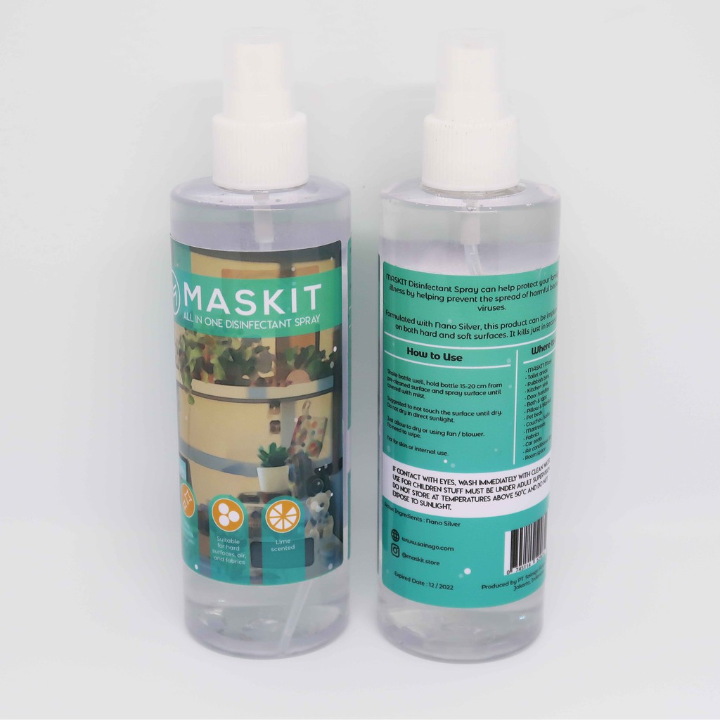 

Disinfektan / Desinfektan Spray MASKIT 250 ML