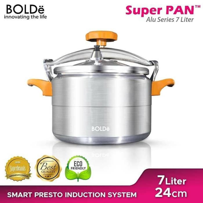 Panci presto Bolde Alu series 7L - alumunium 7 Liter 7Lt