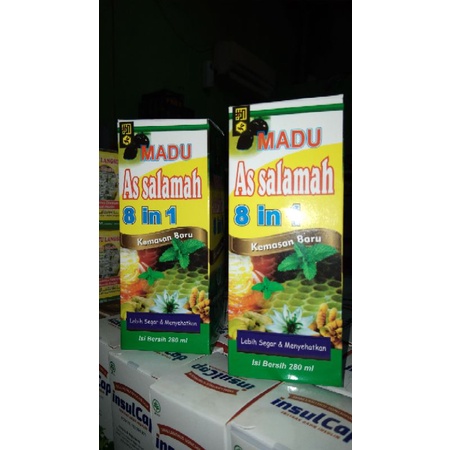

Madu Asalamah 8 in 1/Madu Batuk Flu Demam Stamina