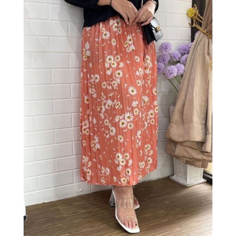 ROK MOTIF DAISY PLISKET PREMIUM