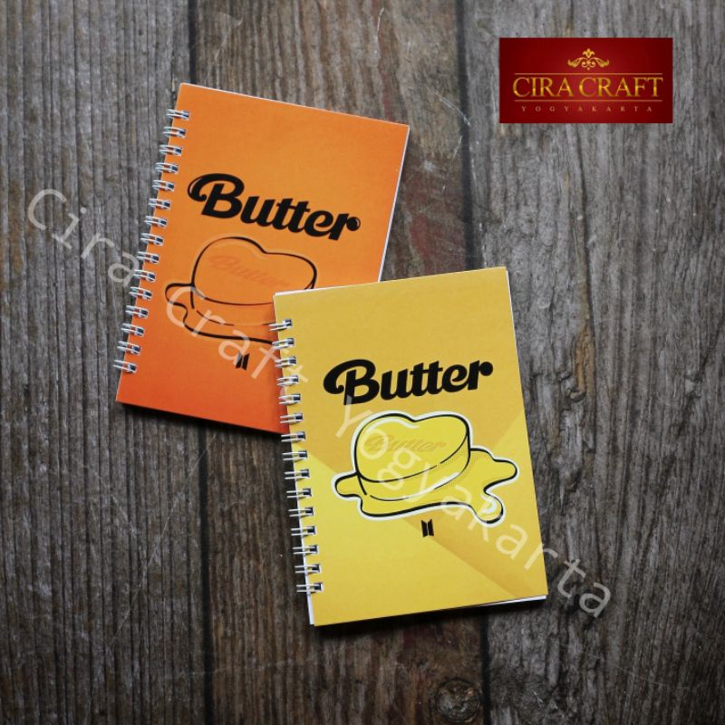 

Notebook (buku catatan) BTS Butter