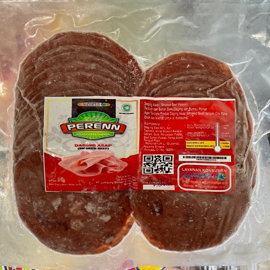 Perenn Smoked Beef 500gr / Daging Asap