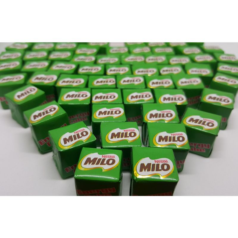 Milo Cube Isi 100 pcs Original Malaysia Termurah / Cemilan Coklat Enak / Makanan Import