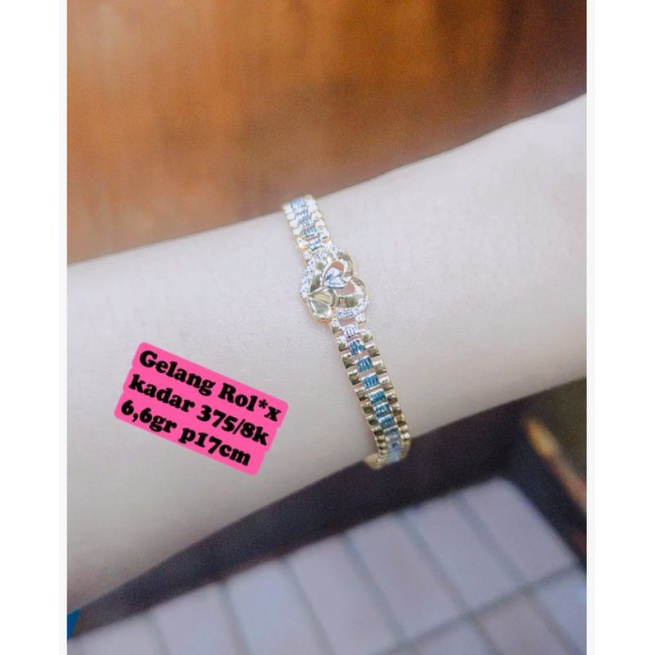 Gelang rolex 375 mk