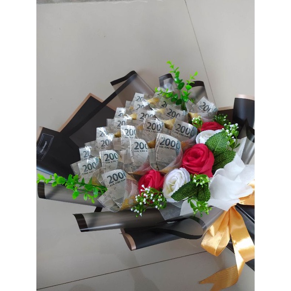 bucket uang/ bucket uang asli/ bucket nikah /bucket bunga dan uang