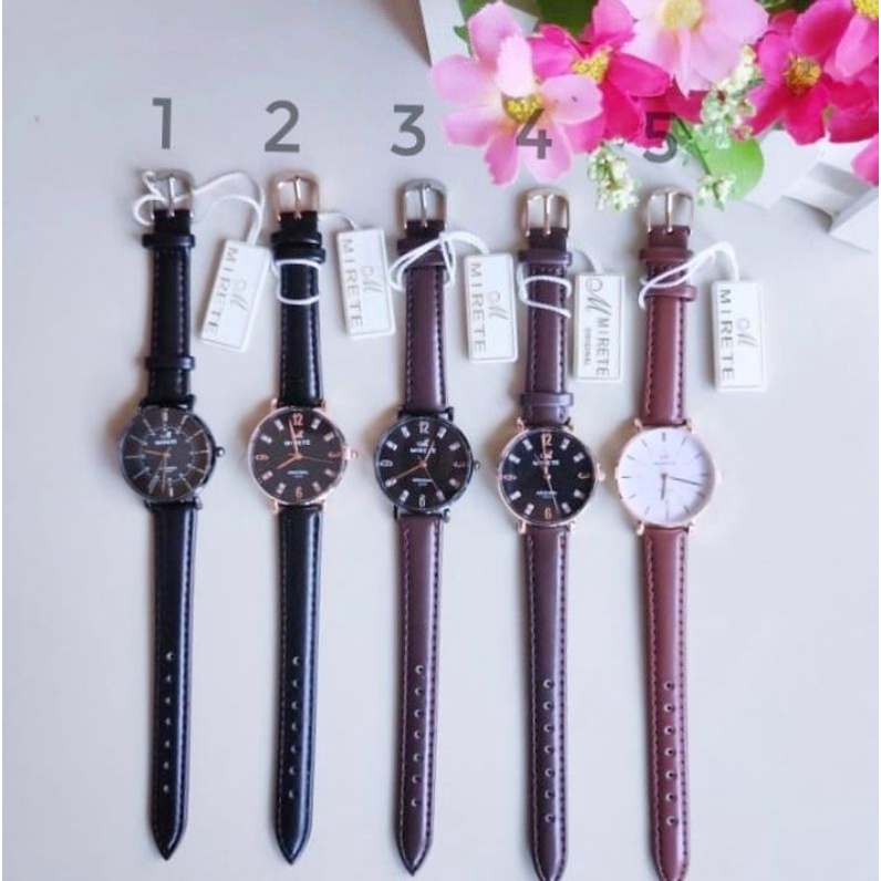 JAM TANGAN WANITA STRAP KULIT ORIGINAL TAHAN AIR_JAM TANGAN WANITA WATER RESISITANT_JAM TANGAN WANITA MURAH ANALOG_JAM TANGAN WANITA SIMPLE_JAM TANGAN WANITA TERLARIS_BAYAR DI TEMPAT_COD