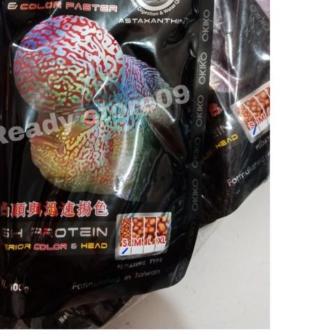 ➨ Okiko platinum Size S original Platinum head pelet louhan lohan ♂