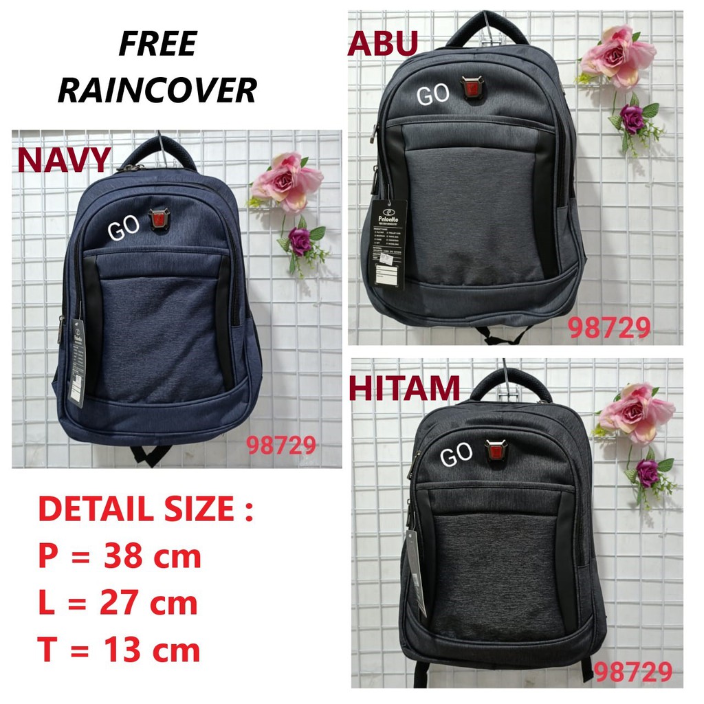 gos PALO ALTO TAS RANSEL A3 Laptop Free RainCover Original