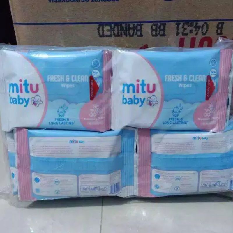 MITU BABY ANTISEPTIC 1 RENCENG isi (12 pcs)