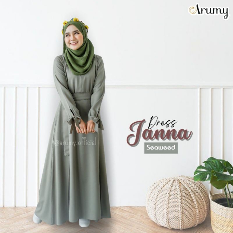 Gamis Murah❗❗Janna Dress by Arumy Hijab