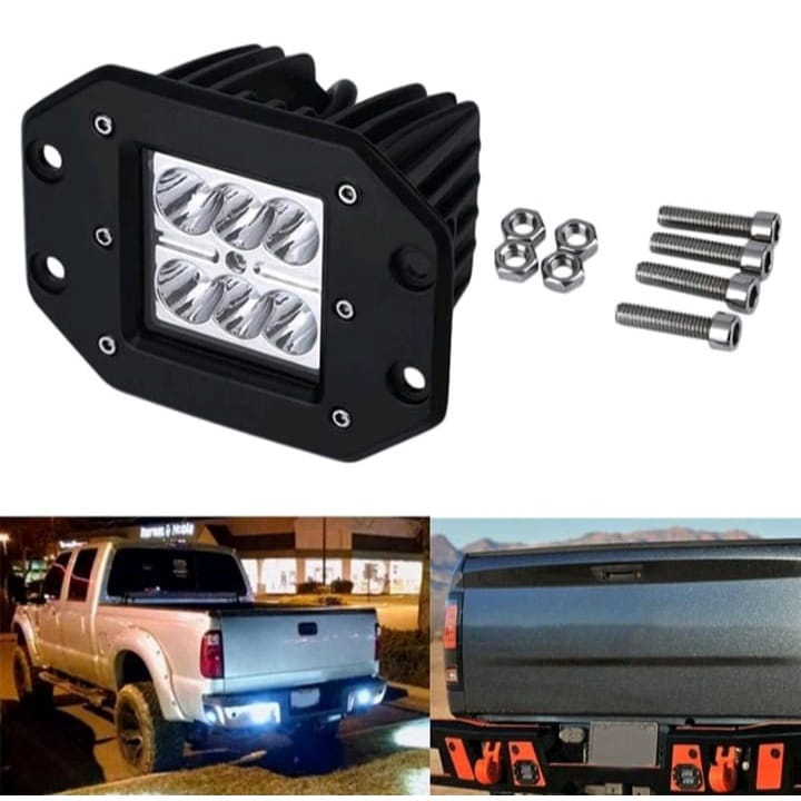 Lampu Bumper Mobil / Lampu Led Bumper Worklight 6 Titik / Lampu Bumper Mobil Offroad /lampu Tembak protaper Lampu Bumper 6 Led Universal / lampu Bumper Mobil 6 LED