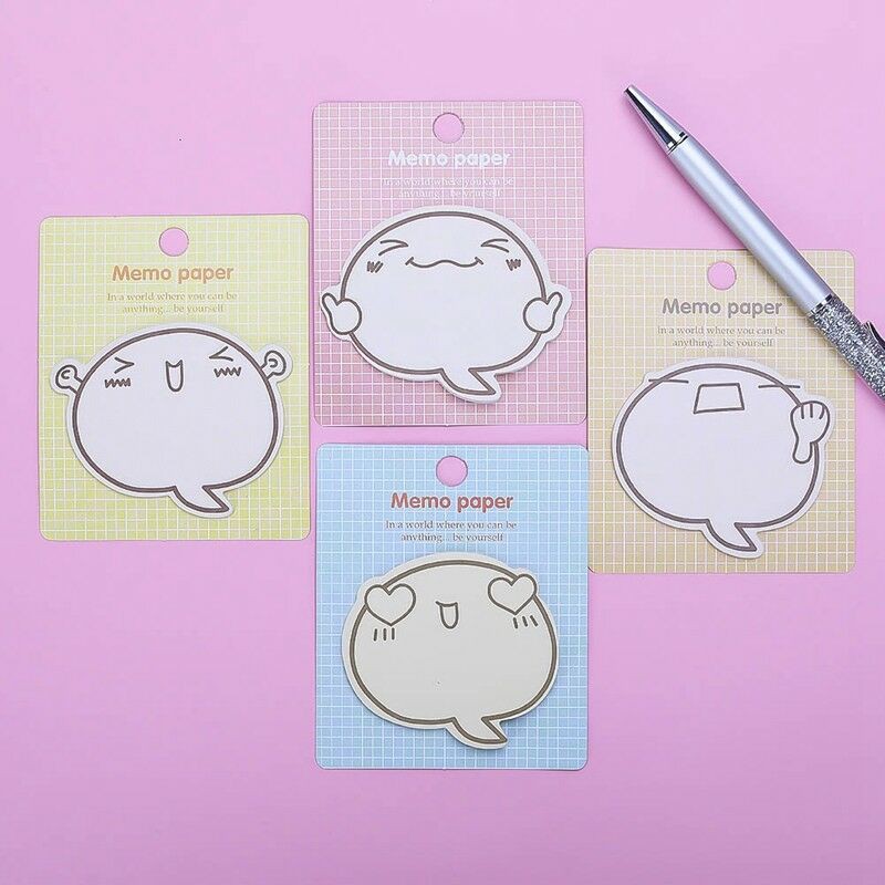 30Pcs Sticky Notes Motif Kartun