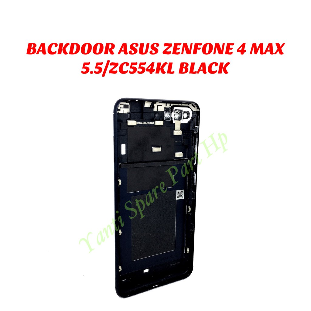 Backdoor Tutup Belakang Asus Zenfone 4 Max 5.5 Inch ZC554KL Original Terlaris New