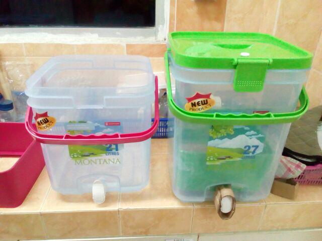 Maspion Arizona Drink Jar Montana Wadah Dispenser Tempat Air Minum 27 Liter Tebal