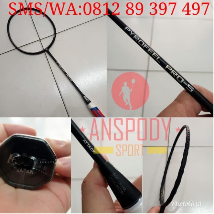 TERBARU RAKET BADMINTON HART PYROFEEL PRO-5