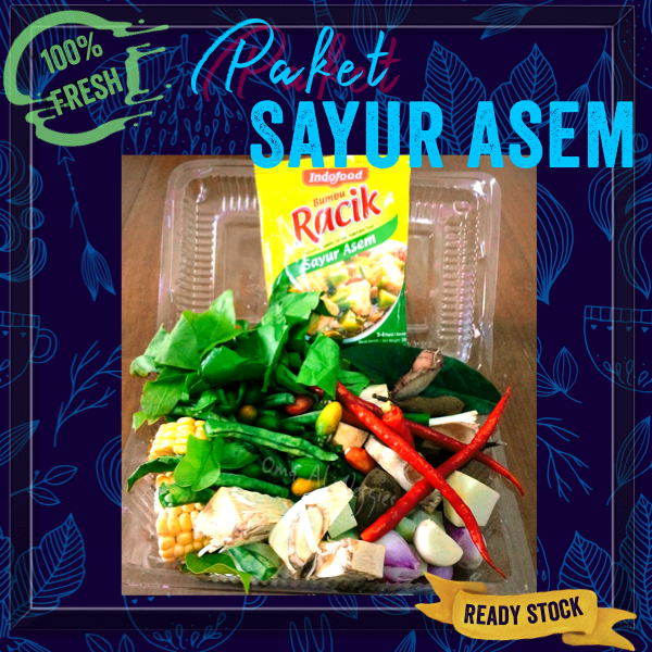 Jual Paket Sayur Asem Siap Masak Dengan Bumbu Per Pack Shopee Indonesia